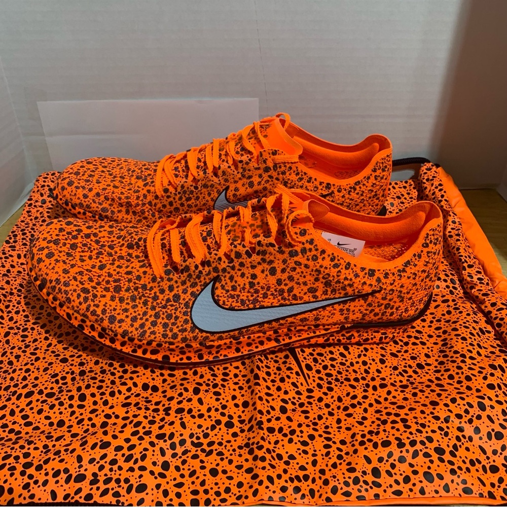 Size‎ 12 - Nike ZoomX Dragonfly 2 (Orange/Black) Men's Track Spikes - Picture 2 of 7
